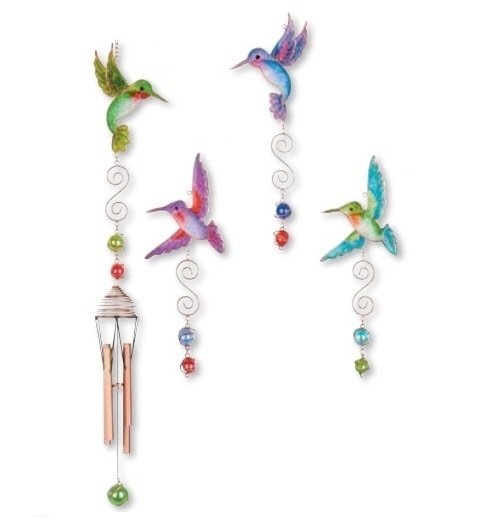 Wind Chime - Multi Hummingbird