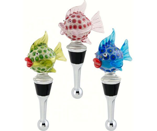 Wine Stopper - Blowfish