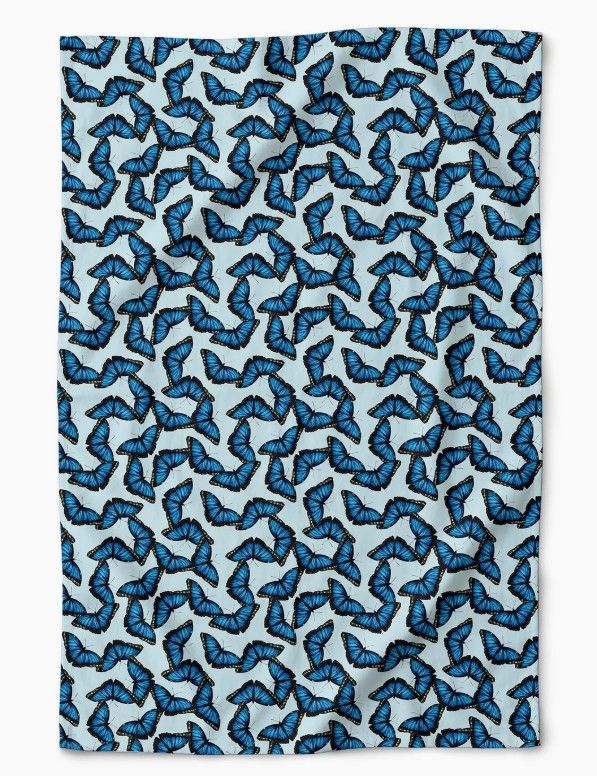 Tea Towel - Blue Morpho