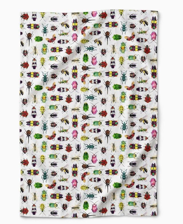 Tea Towel - Insects