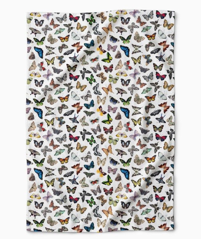 Tea Towel - Kaleidoscope Butterflies