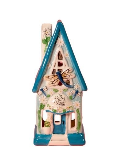 Candle House - Daisy and Dragonflies