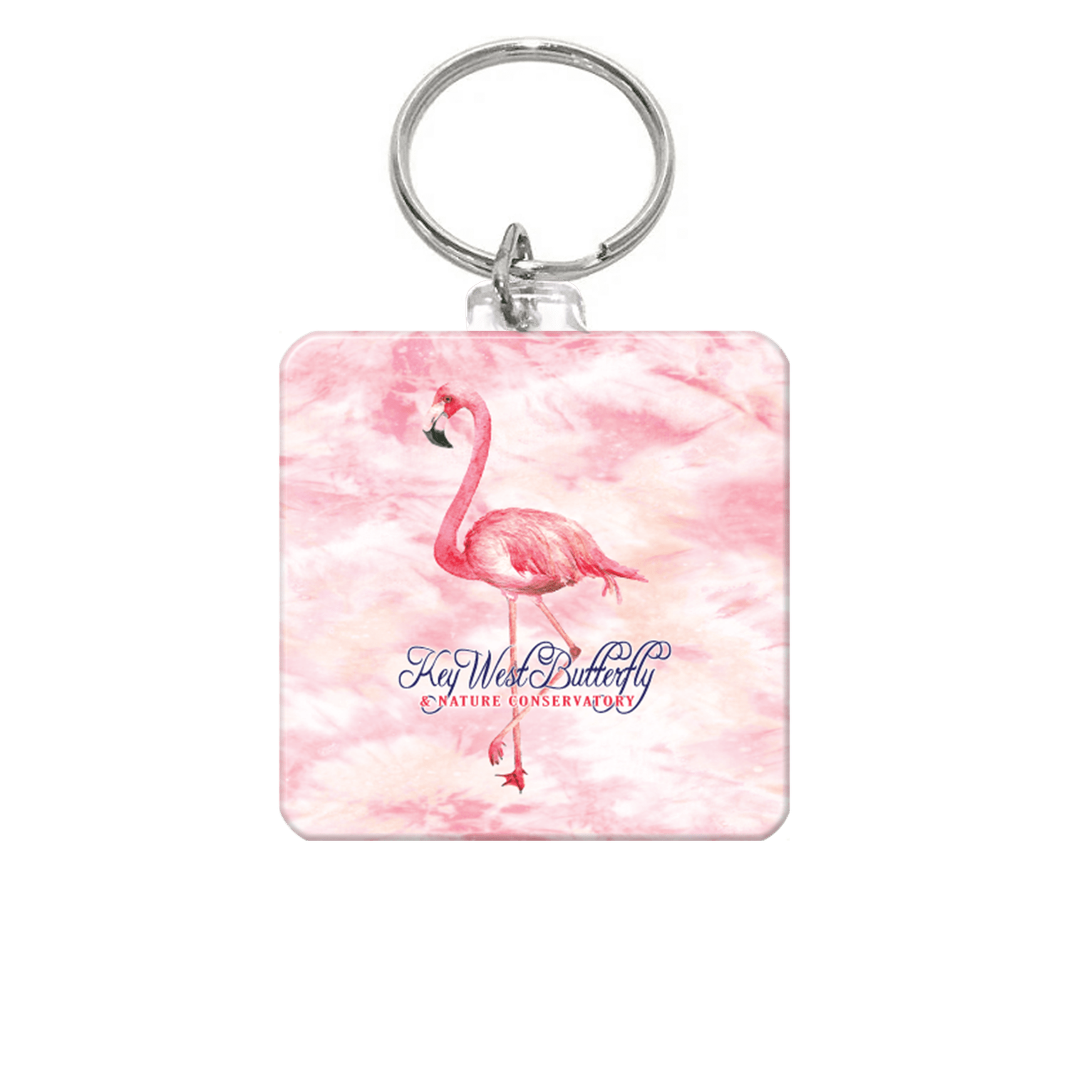 Keychain - Flamingo Diecut