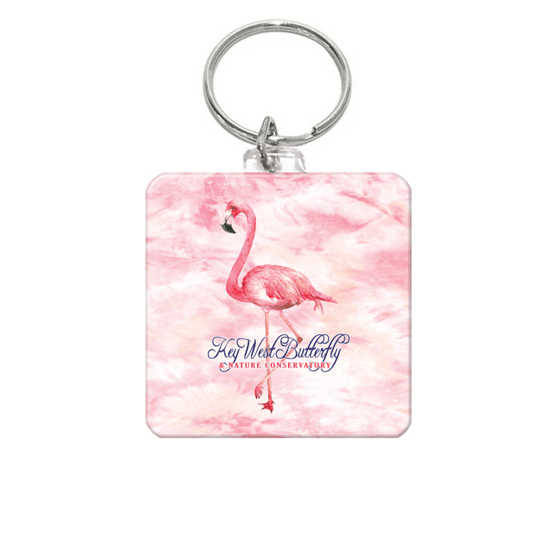 Keychain - Flamingo Diecut