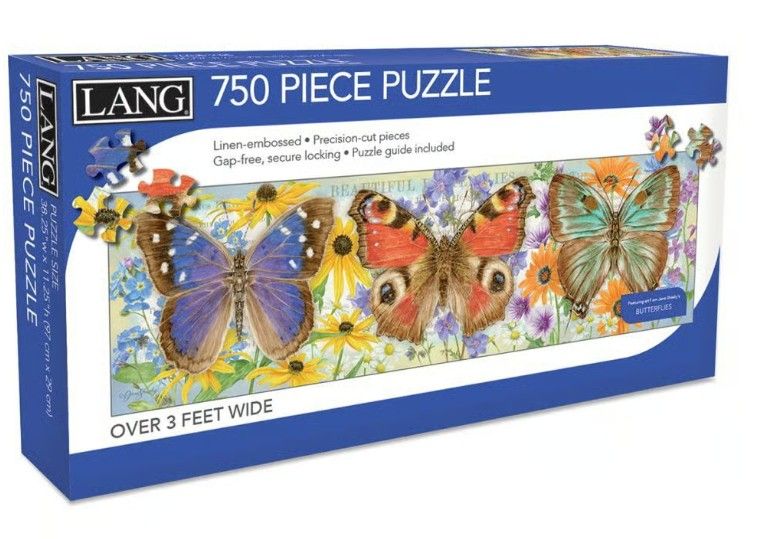 Puzzle - Butterflies Panoramic