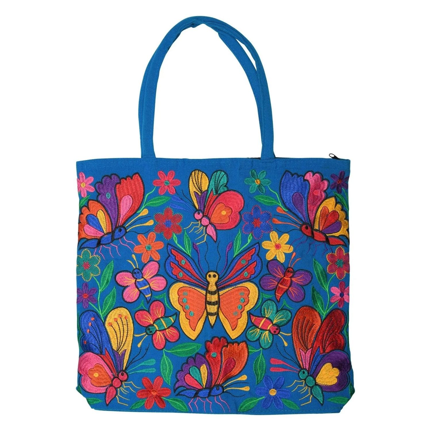 Tote - Butterfly Embroidered
