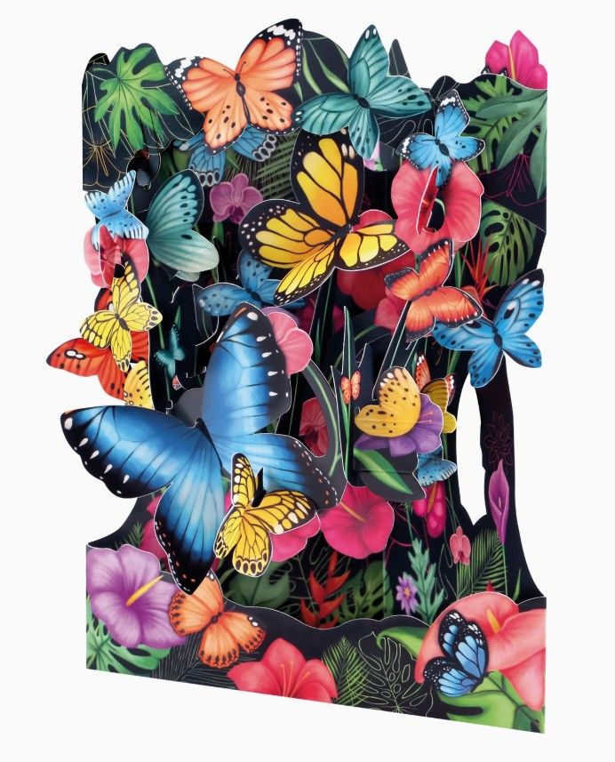Card - Pop-Up Butterflies