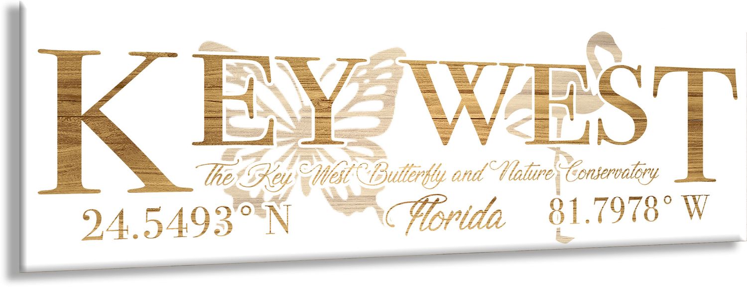 Ornament - Key West Butterfly in Gold