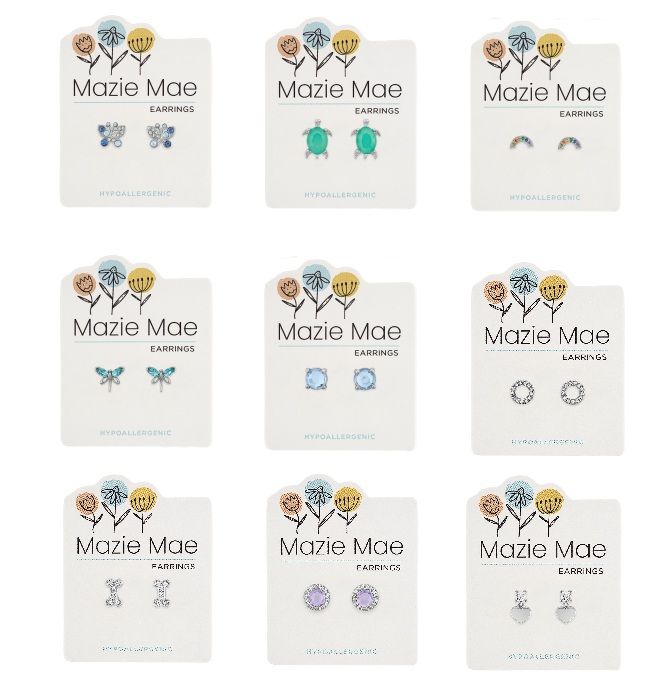 Earrings - Mazie Mae Assortment Silver