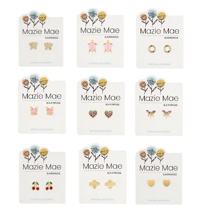 Earrings - Maize Mae Assortment Gold
