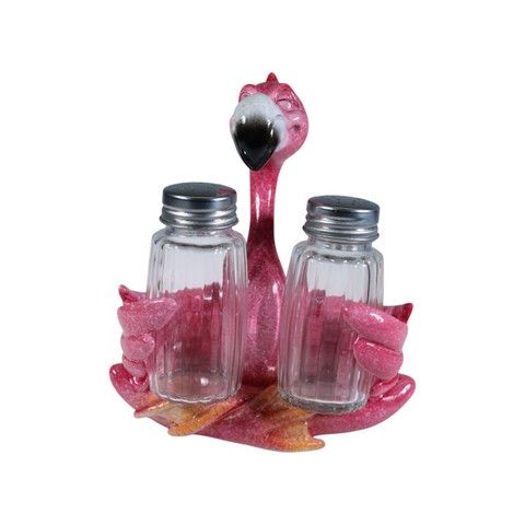 Salt and Pepper Shaker - Flamingo