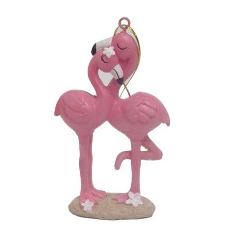 Ornament - Flamingo Couple