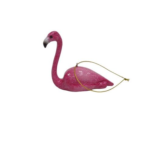 Ornament - Sitting Flamingo