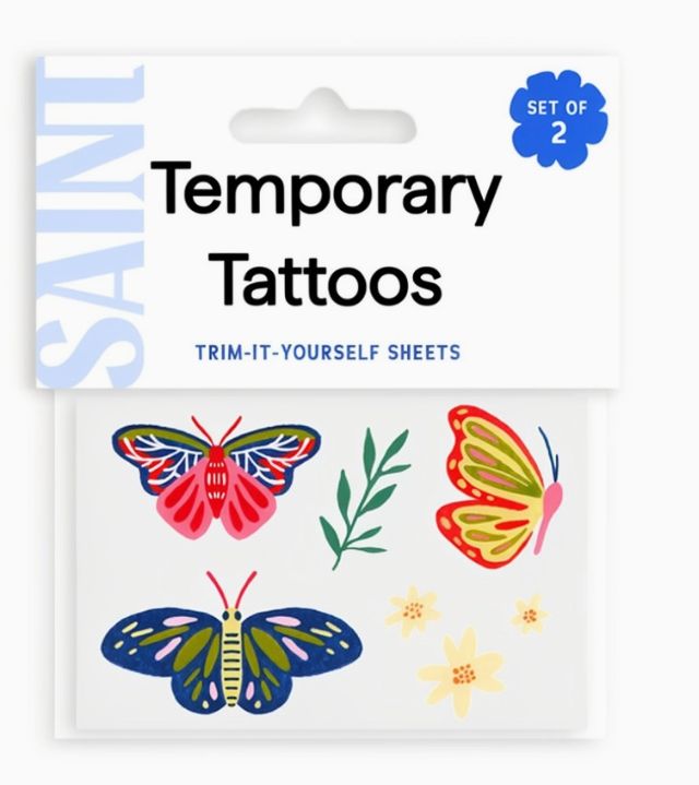 Temporary Tattoos - Secret Garden