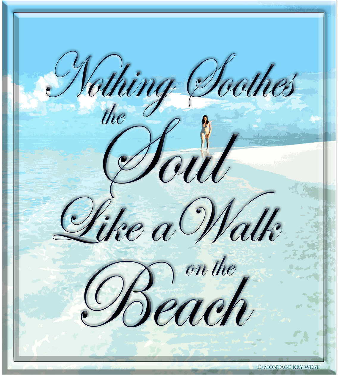WALK ON THE BEACH * 8'' x 10'' 10137