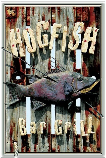 HOGFISH BAR & GRILL * 6'' x 11'' 10386