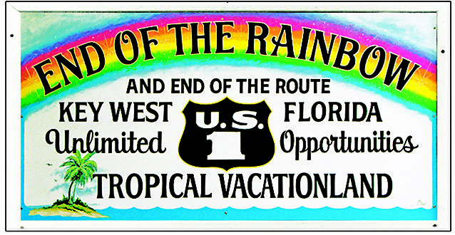 END OF THE RAINBOW * 5'' x 11''
