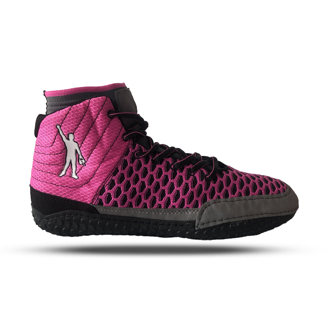 pink wrestling shoes