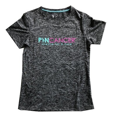Women's Pin Cancer™ Fleece Workout Tee Women's Pin Cancer™ Fleece Workout Tee