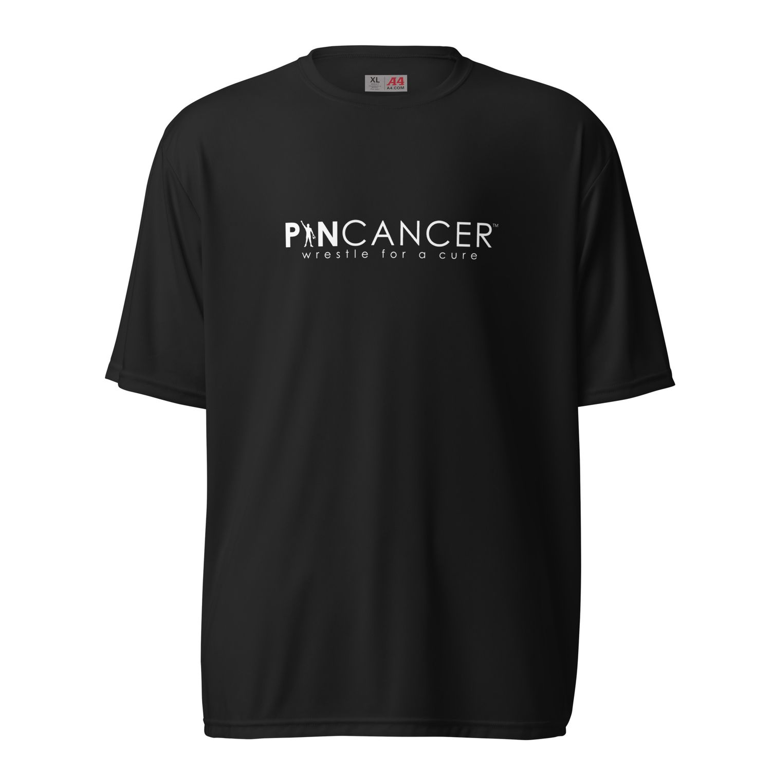 Pin Cancer Performance Workout T-Shirt