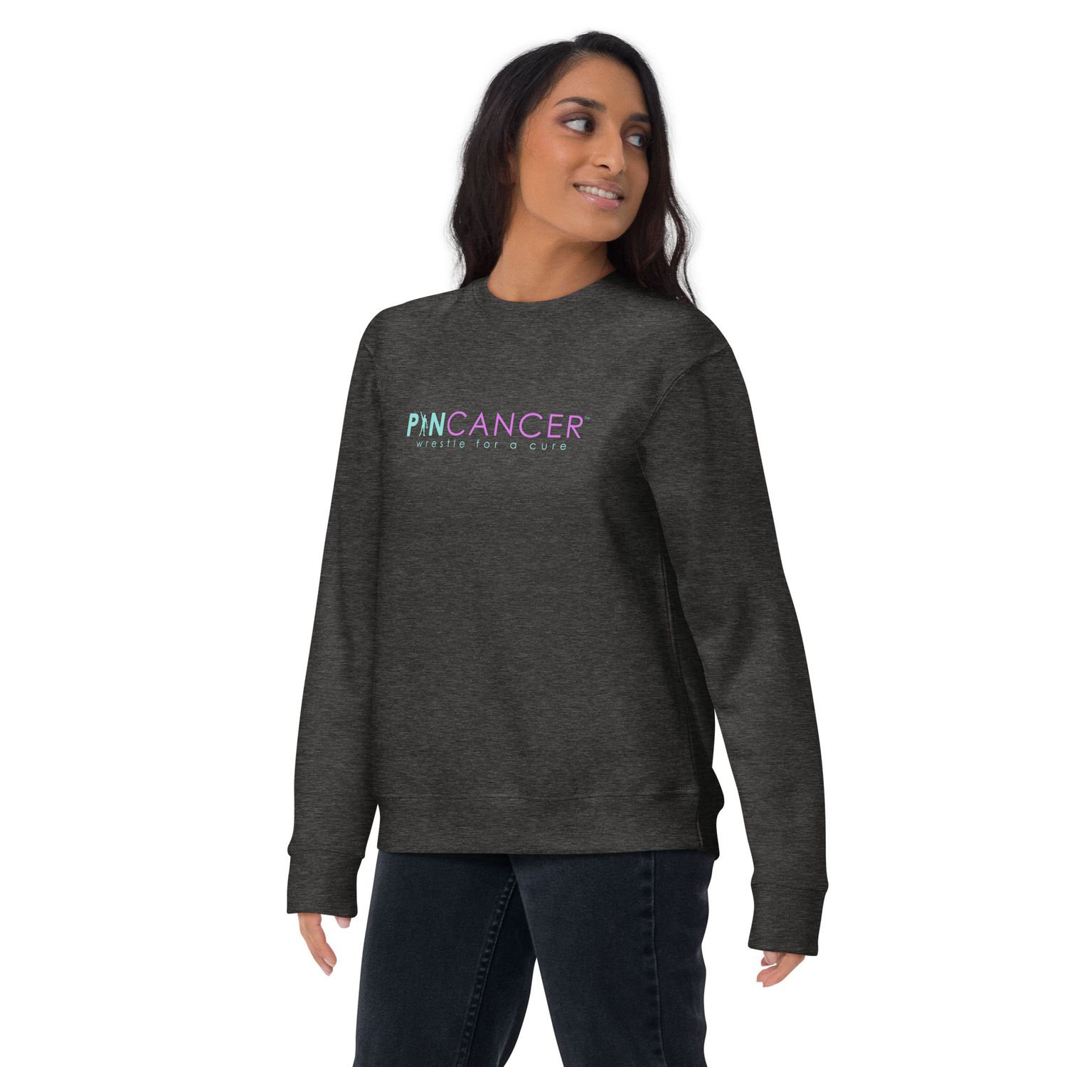 Pin Cancer Crewneck Sweatshirt