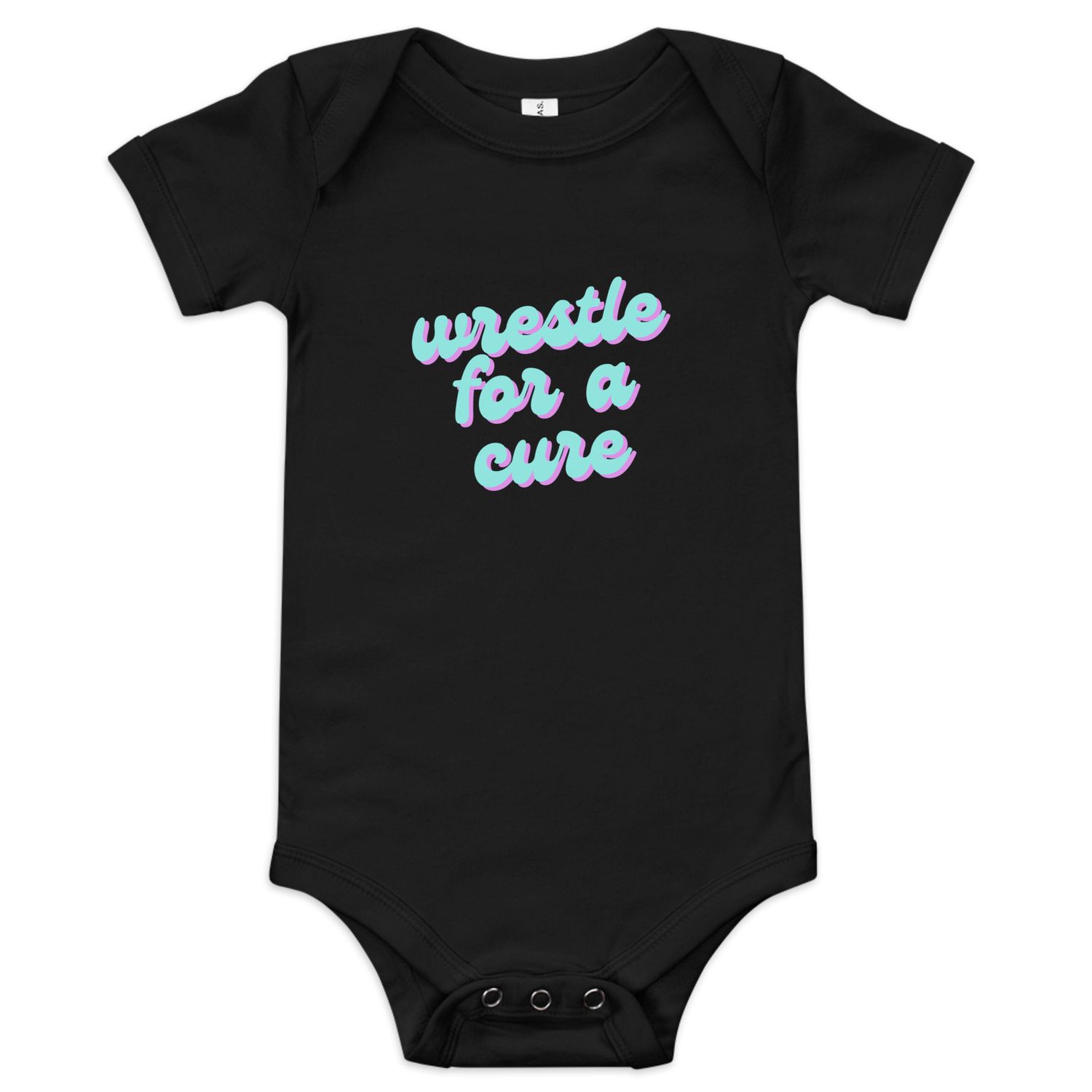 Baby Wrestle for a Cure Onesie