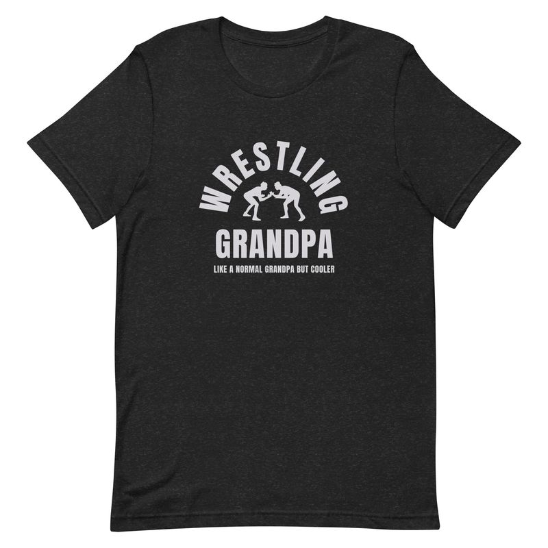 Wrestling Grandpa T-Shirt - Normal But Cooler