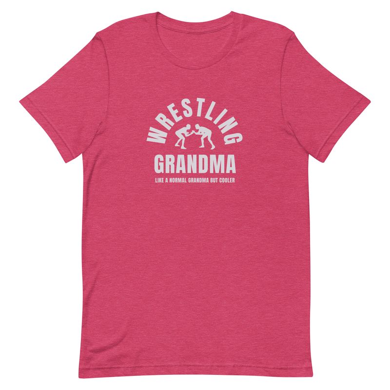 Wrestling Grandma T-Shirt - Normal But Cooler