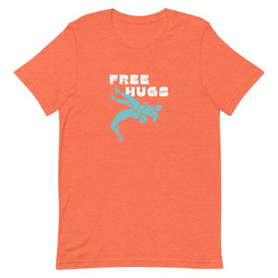 Free Hugs Wrestling T-Shirt