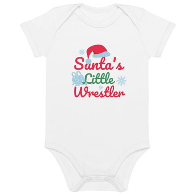 Santa's Little Wrestler Onesie