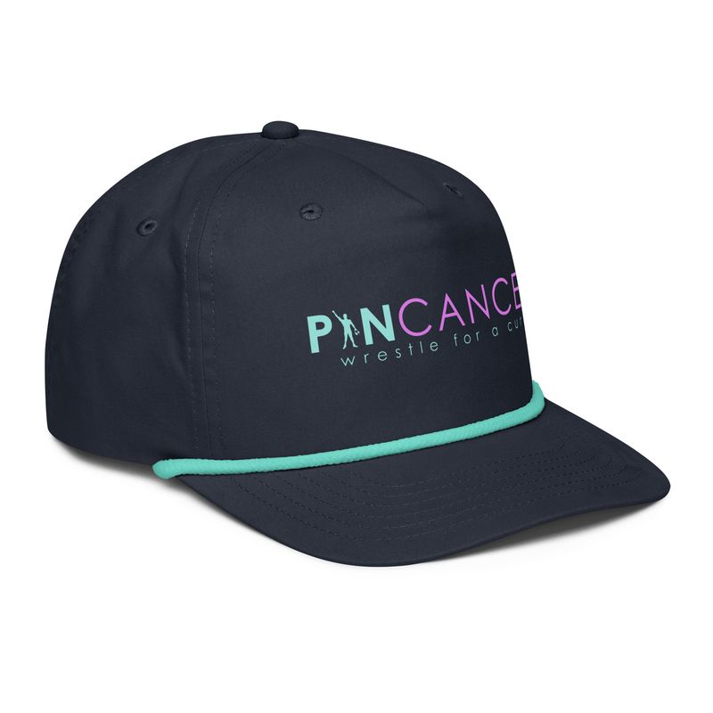 Pin Cancer Golf Rope Snapback