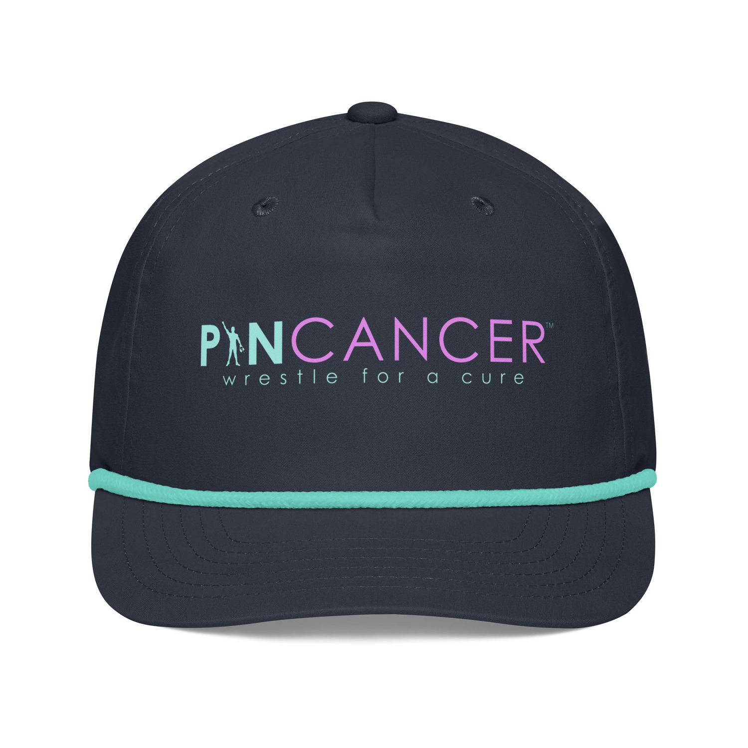 Pin Cancer Golf Rope Snapback