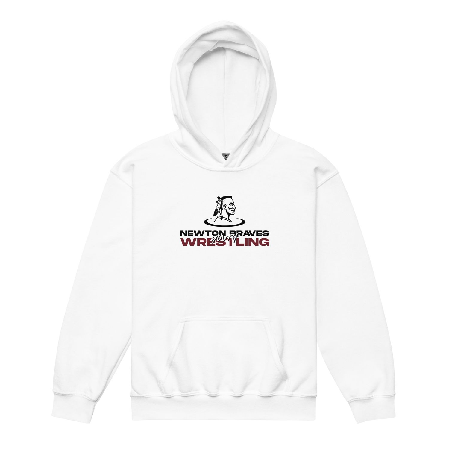 Newton Braves Youth Wrestling Hoodie (Youth)