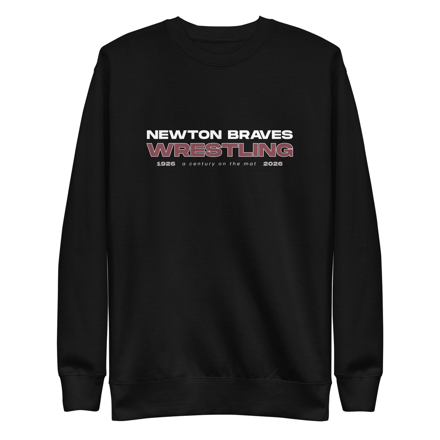 Newton Braves - A Century on the Mat Crewneck