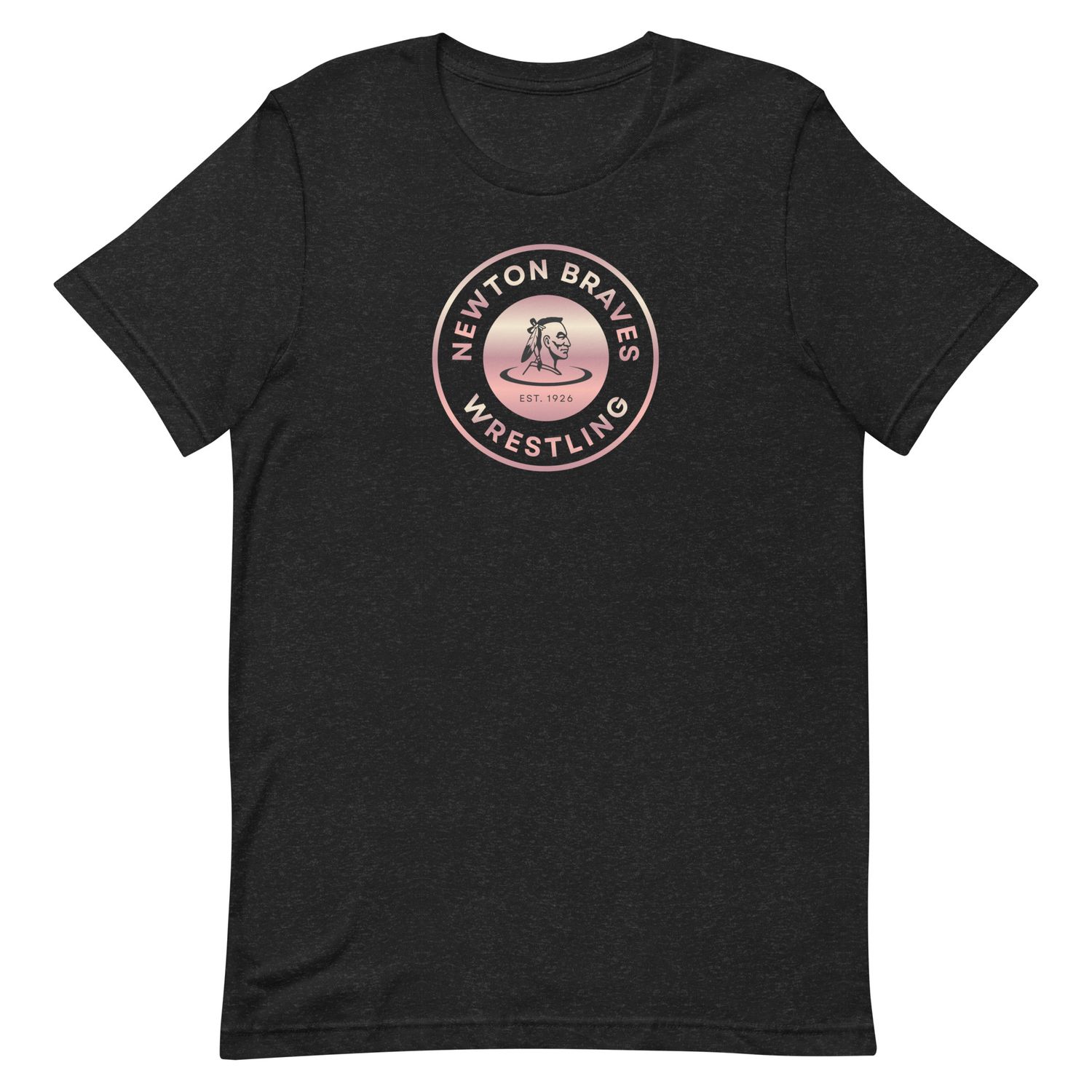 Newton Braves Wrestling Gradient T-Shirt
