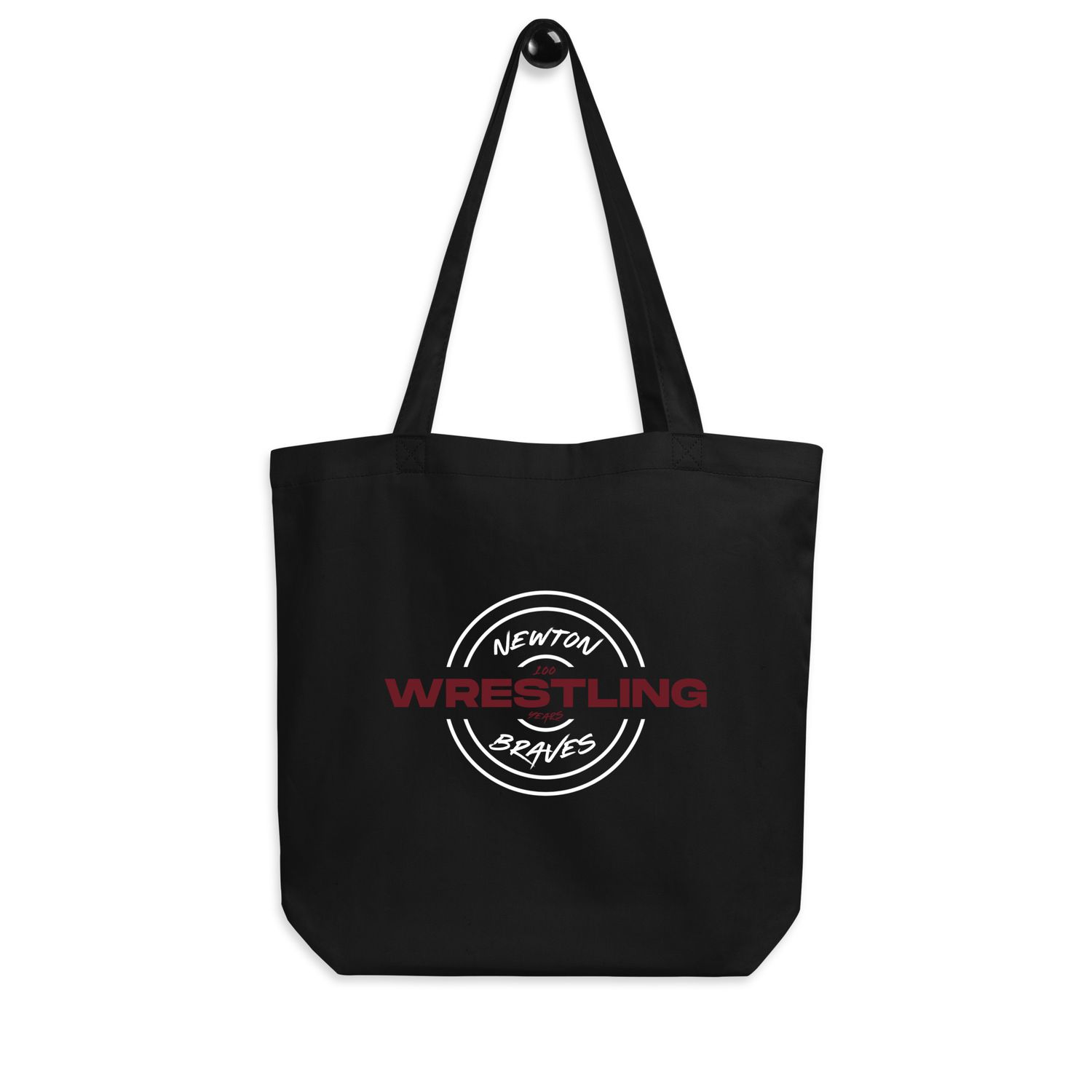 Newton Braves Wrestling Tote Bag