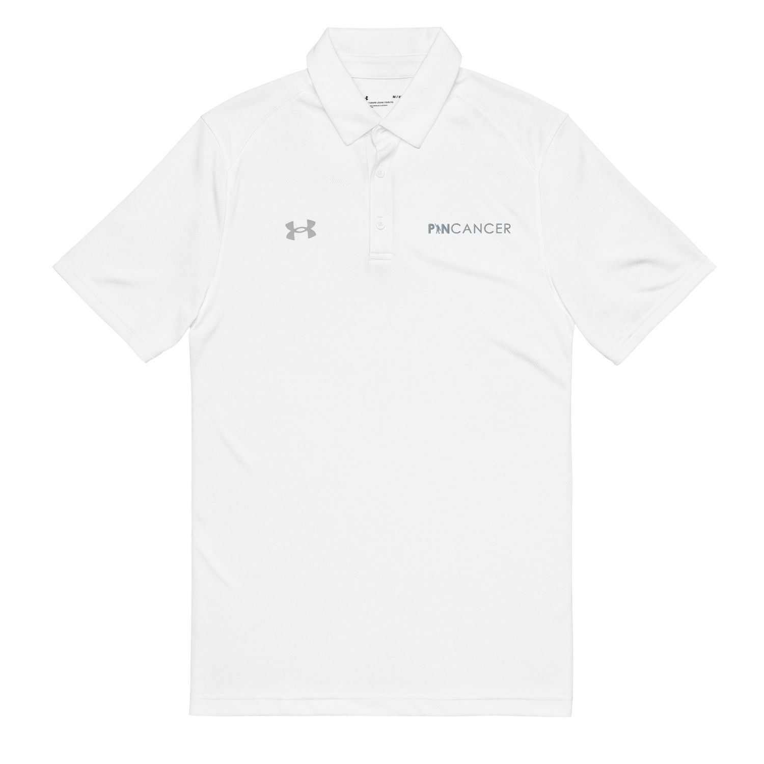 Under Armour® Pin Cancer Polo