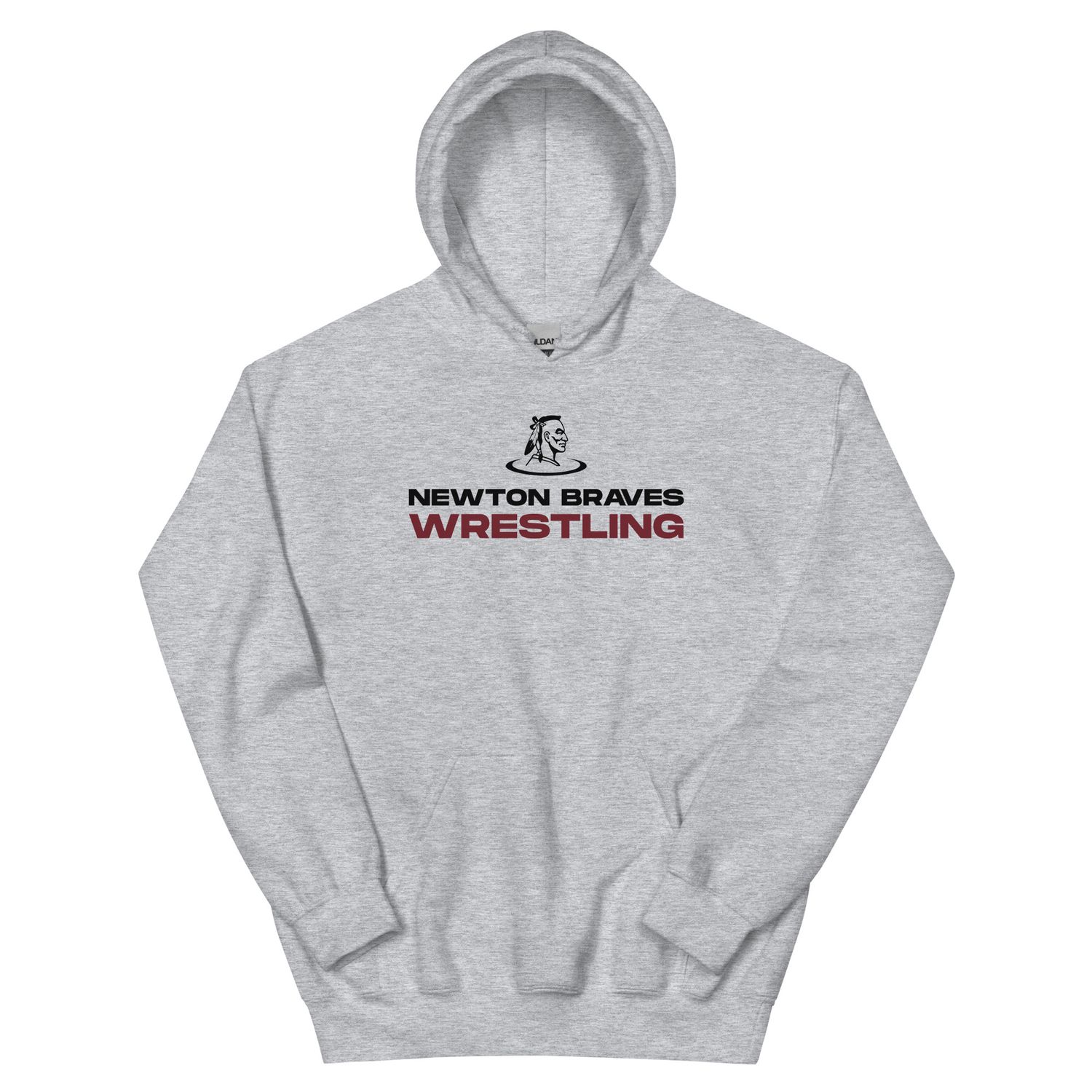Newton Braves Wrestling Classic Hoodie