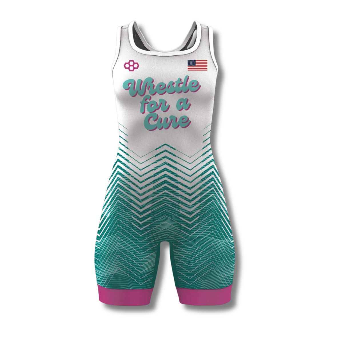 Wrestle for a Cure RUDIS Women's Wrestling Singlet