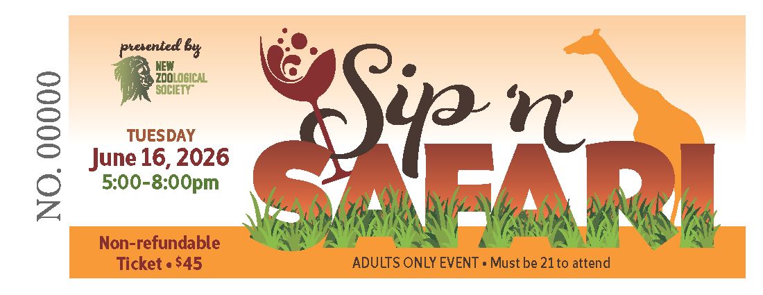 Sip 'n' Safari Event Ticket 2026