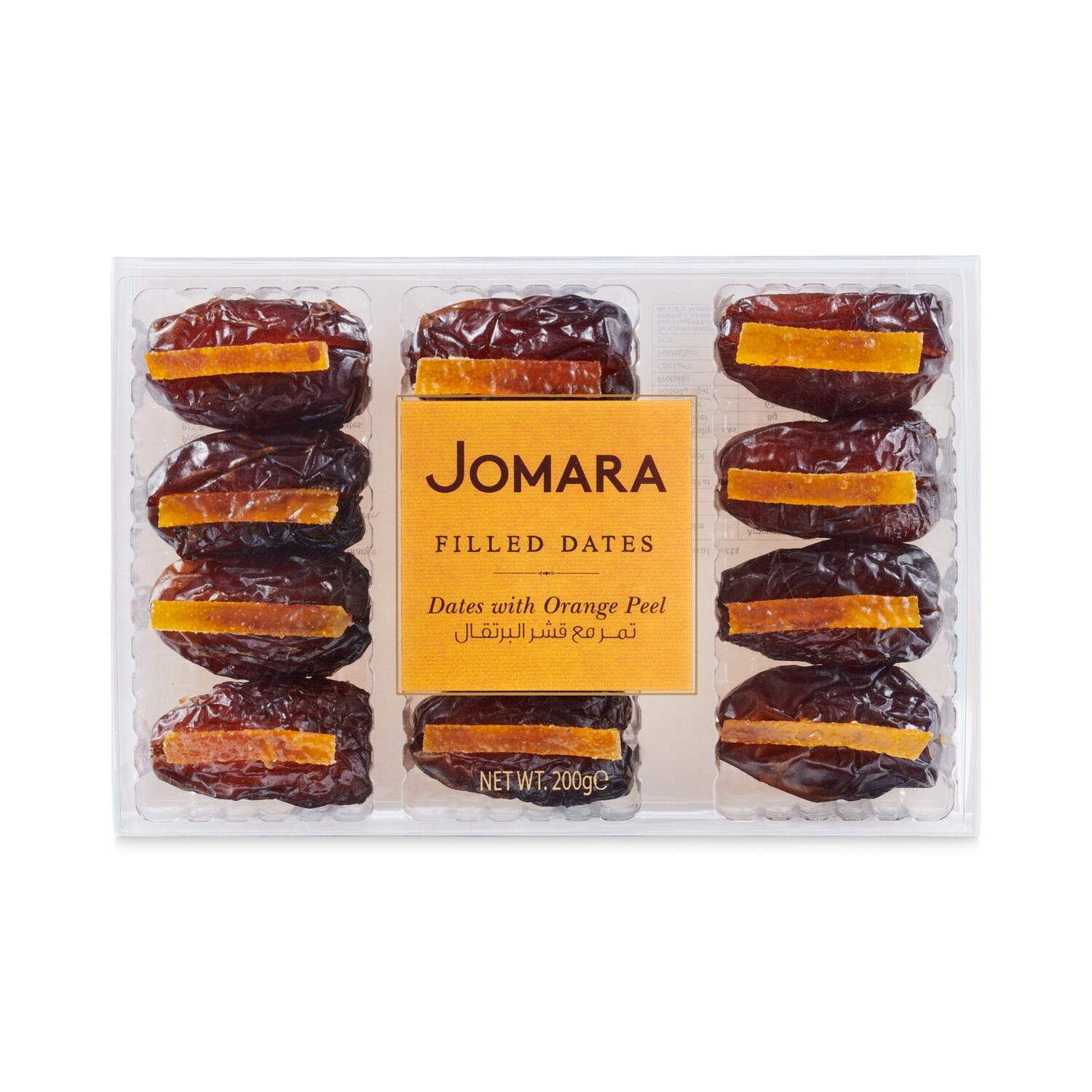 Jomara Wanan Dates w/Orange Peel 7.0oz - 12ct Display Case