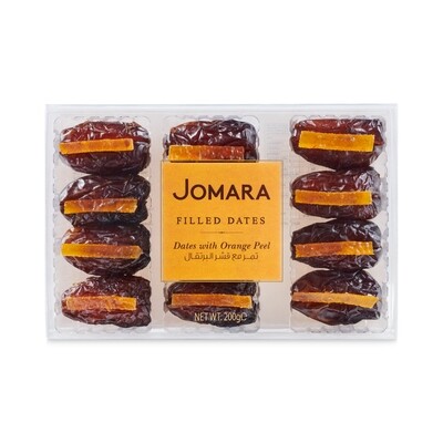 Jomara Wanan Dates w/Orange Peel 7.0oz - 12ct Display Case