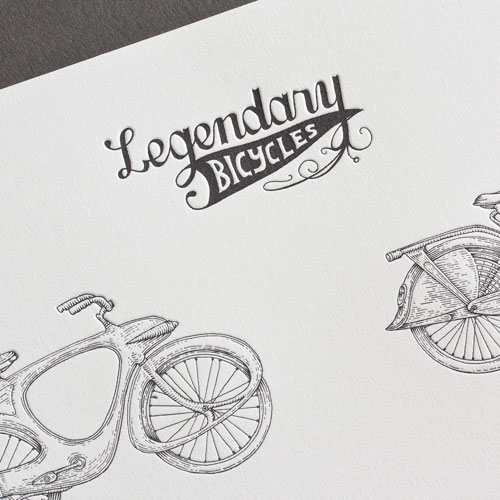Постер «Legendary Bicycles»