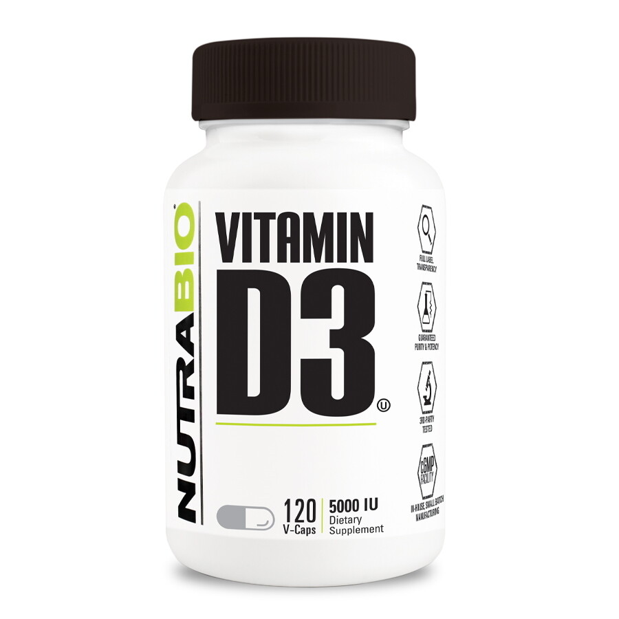 Nutrabio Vitamin D3 5000 IU