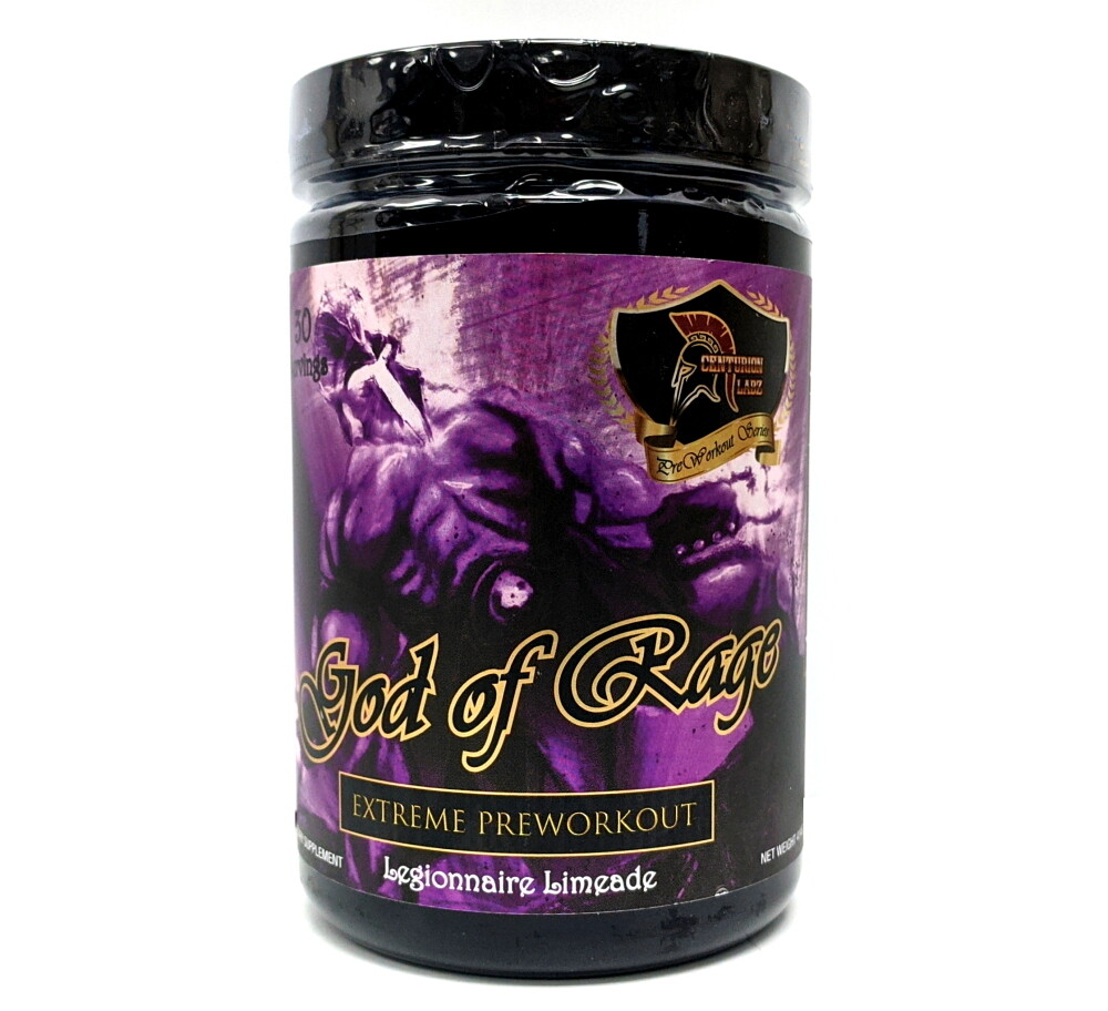 God Of Rage Pre Workout Legionnaire Limeade