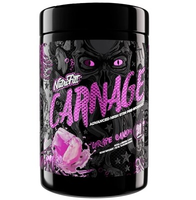 Nutrifitt Carnage Pre Workout - Grape Candy