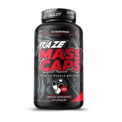 Raze Mass Caps Premium Muscle Builder