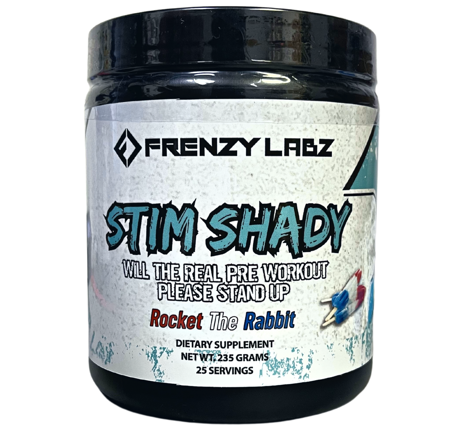 Frenzy Labz Stim Shady Pre Workout - Rocket The Rabbit
