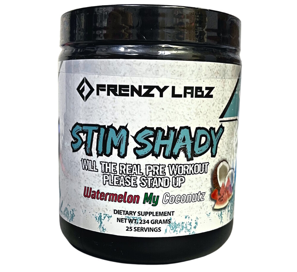 Frenzy Labz Stim Shady Pre Workout - Watermelon Coconut