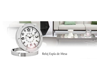 Reloj  Espía De Mesa